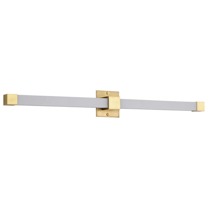 Vanity Nuvo 62-2632 Brightwyn - 35 Inch LED Vanity - Brushed Brass Finish Nuvo
