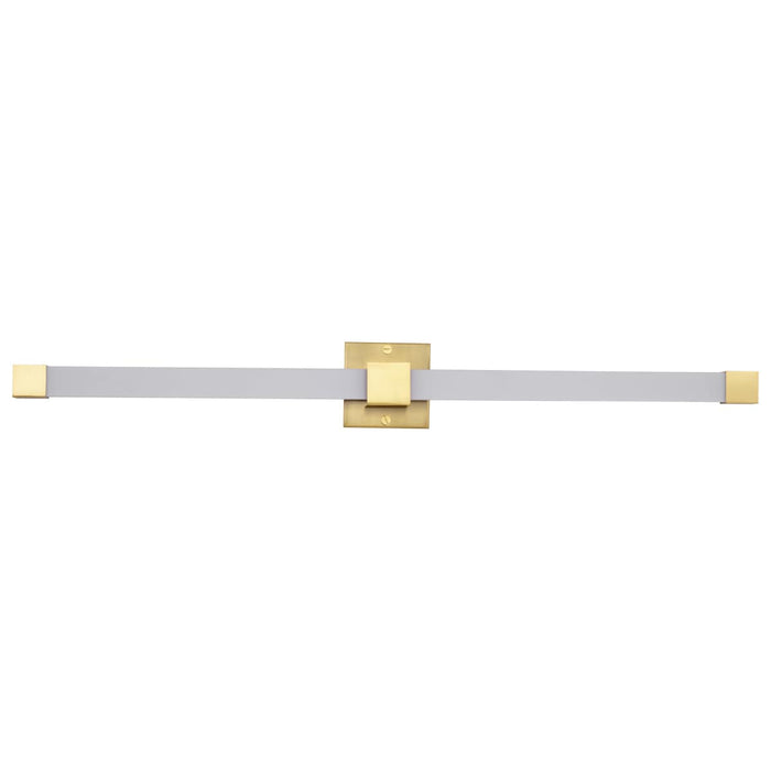 Vanity Nuvo 62-2632 Brightwyn - 35 Inch LED Vanity - Brushed Brass Finish Nuvo