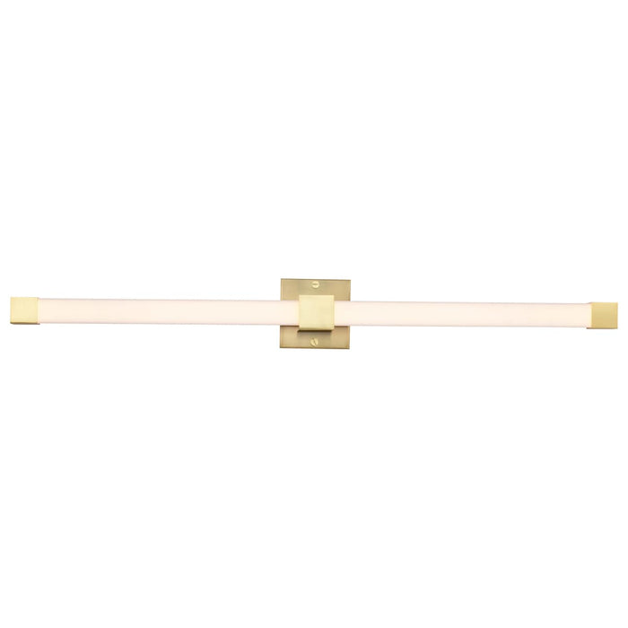 Vanity Nuvo 62-2632 Brightwyn - 35 Inch LED Vanity - Brushed Brass Finish Nuvo