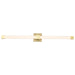 Vanity Nuvo 62-2632 Brightwyn - 35 Inch LED Vanity - Brushed Brass Finish Nuvo