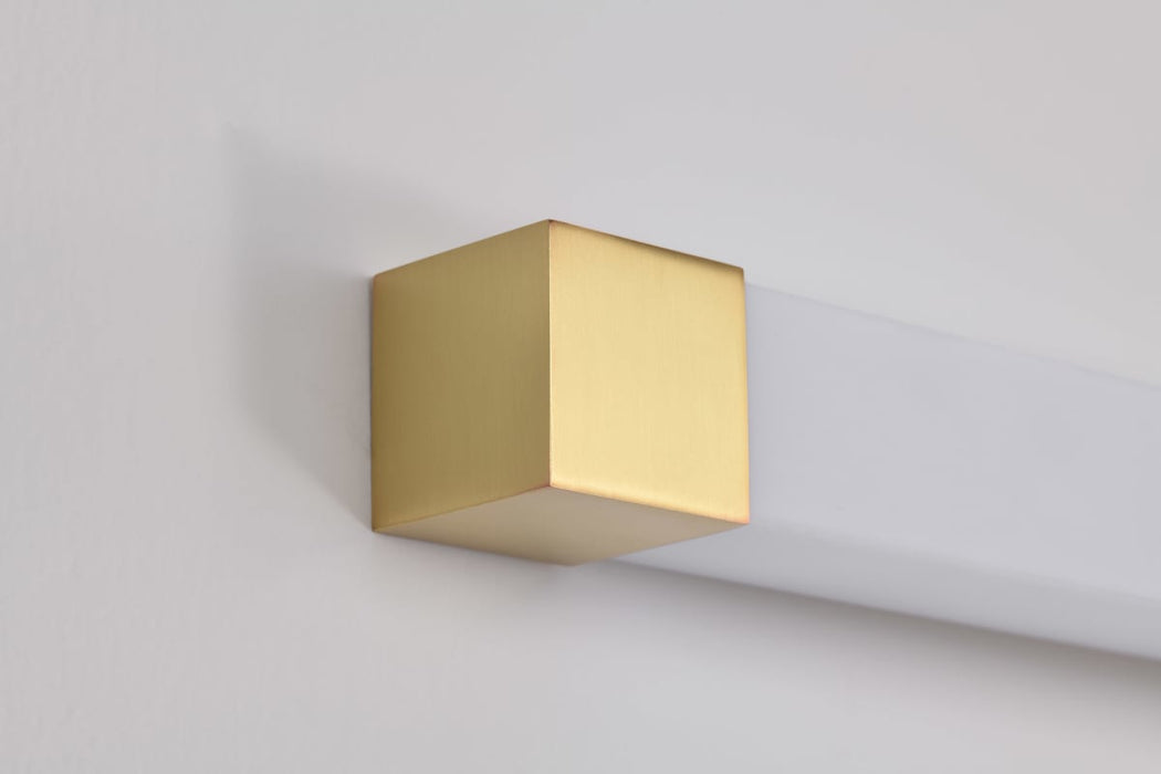 Vanity Nuvo 62-2632 Brightwyn - 35 Inch LED Vanity - Brushed Brass Finish Nuvo