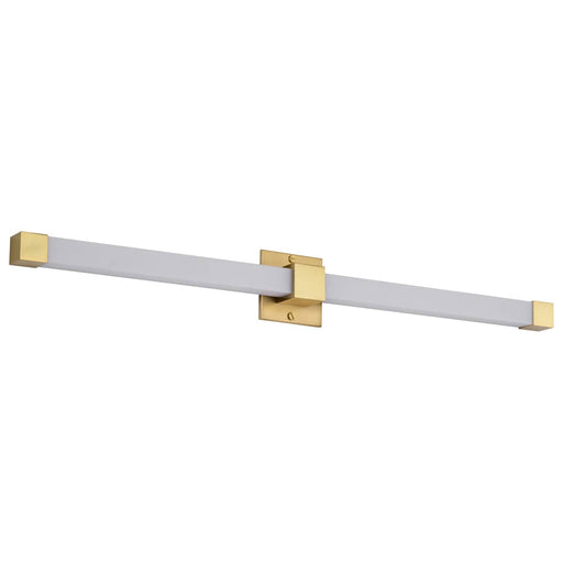 Vanity Nuvo 62-2632 Brightwyn - 35 Inch LED Vanity - Brushed Brass Finish Nuvo