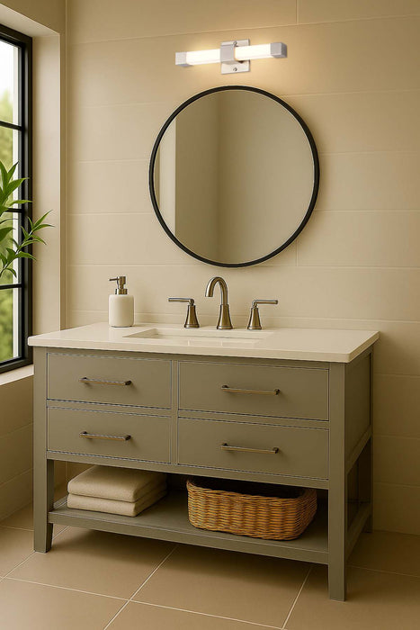Vanity Nuvo 62-2640 Brightwyn - 16 Inch LED Vanity - Brushed Nickel Finish Nuvo