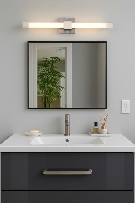 Vanity Nuvo 62-2641 Brightwyn - 24 Inch LED Vanity - Brushed Nickel Finish Nuvo