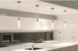 Pendant Nuvo 62-2932 Link - 1 Light - LED Tube Pendant with White Glass - Brushed Nickel Finish Nuvo