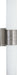 Sconce Nuvo 62-2936 Link - 2 Light - (Vertical) LED Tube Wall Sconce with White Glass - Brushed Nickel Finish Nuvo