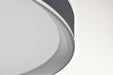 Pendant Nuvo 62-3001 Bandon - 20 Inch LED Pendant - Gray with Blue Wrap - Acrylic Lens - Gray Finish Nuvo