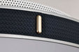 Flush Mount Nuvo 62-3002 Bandon - 20 Inch LED Flush Mount - Gray with Blue Wrap - Acrylic Lens - Gray Finish Nuvo