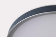 Flush Mount Nuvo 62-3002 Bandon - 20 Inch LED Flush Mount - Gray with Blue Wrap - Acrylic Lens - Gray Finish Nuvo