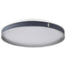 Flush Mount Nuvo 62-3002 Bandon - 20 Inch LED Flush Mount - Gray with Blue Wrap - Acrylic Lens - Gray Finish Nuvo