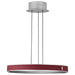 Pendant Nuvo 62-3011 Bandon - 20 Inch LED Pendant - Gray with Red Wrap - Acrylic Lens - Gray Finish Nuvo