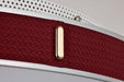 Flush Mount Nuvo 62-3012 Bandon - 20 Inch LED Flush Mount - Gray with Red Wrap - Acrylic Lens - Gray Finish Nuvo