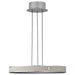 Pendant Nuvo 62-3021 Bandon - 20 Inch LED Pendant - Gray with Off White Wrap - Acrylic Lens - Gray Finish Nuvo