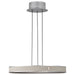 Pendant Nuvo 62-3021 Bandon - 20 Inch LED Pendant - Gray with Off White Wrap - Acrylic Lens - Gray Finish Nuvo