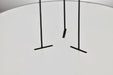 Pendant Nuvo 62-3021 Bandon - 20 Inch LED Pendant - Gray with Off White Wrap - Acrylic Lens - Gray Finish Nuvo