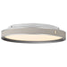 Flush Mount Nuvo 62-3022 Bandon - 20 Inch LED Flush Mount - Gray with Off White Wrap - Acrylic Lens - Gray Finish Nuvo
