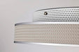 Flush Mount Nuvo 62-3022 Bandon - 20 Inch LED Flush Mount - Gray with Off White Wrap - Acrylic Lens - Gray Finish Nuvo