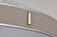 Flush Mount Nuvo 62-3022 Bandon - 20 Inch LED Flush Mount - Gray with Off White Wrap - Acrylic Lens - Gray Finish Nuvo