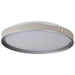 Flush Mount Nuvo 62-3022 Bandon - 20 Inch LED Flush Mount - Gray with Off White Wrap - Acrylic Lens - Gray Finish Nuvo