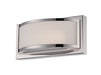 Vanity Nuvo 62-311 Mercer - (1) LED Wall Sconce - Polished Nickel Finish Nuvo