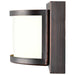Vanity Nuvo 62-314 Mercer - (1) LED Wall Sconce - Frosted Glass - Georgetown Bronze Finish Nuvo