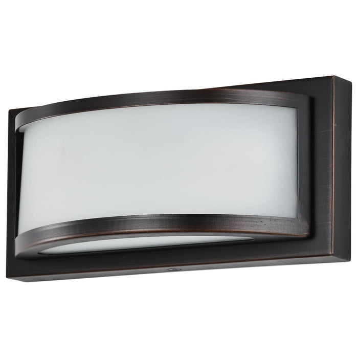 Vanity Nuvo 62-314 Mercer - (1) LED Wall Sconce - Frosted Glass - Georgetown Bronze Finish Nuvo