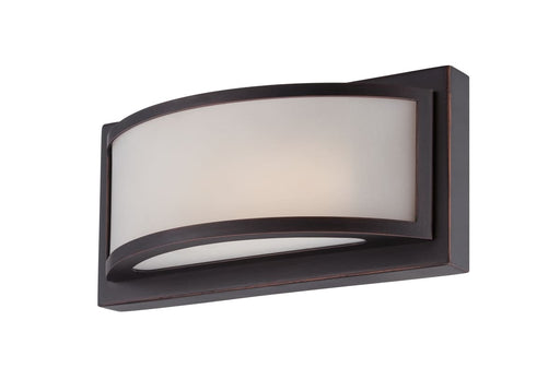 Vanity Nuvo 62-314 Mercer - (1) LED Wall Sconce - Frosted Glass - Georgetown Bronze Finish Nuvo