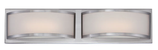 Vanity Nuvo 62-318 Mercer - (2) LED Wall Sconce - Frosted Glass - Brushed Nickel Finish Nuvo