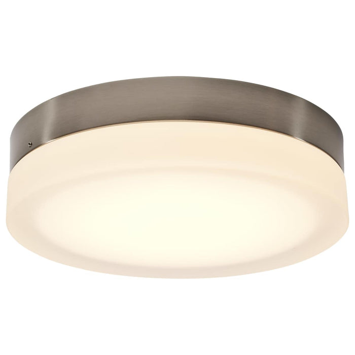 Flush Mount Nuvo 62-559 Pi - 11 Inch LED Flush Mount - Brushed Nickel Finish - Frosted Etched Glass - CCT Selectable - 120 Volts Nuvo