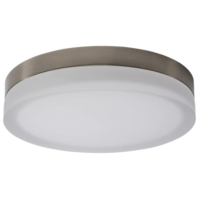 Flush Mount Nuvo 62-560 Pi - 14 Inch LED Flush Mount - Brushed Nickel Finish - Frosted Etched Glass - CCT Selectable - 120 Volts Nuvo