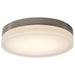 Flush Mount Nuvo 62-560 Pi - 14 Inch LED Flush Mount - Brushed Nickel Finish - Frosted Etched Glass - CCT Selectable - 120 Volts Nuvo