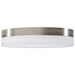 Flush Mount Nuvo 62-560 Pi - 14 Inch LED Flush Mount - Brushed Nickel Finish - Frosted Etched Glass - CCT Selectable - 120 Volts Nuvo