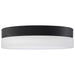 Flush Mount Nuvo 62-569 Pi - 11 Inch LED Flush Mount - Black Finish - Frosted Etched Glass - CCT Selectable - 120 Volts Nuvo