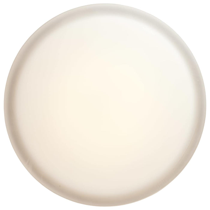 Flush Mount Nuvo 62-570 Pi - 14 Inch LED Flush Mount - Black Finish - Frosted Etched Glass - CCT Selectable - 120 Volts Nuvo