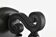 Sconce Nuvo 62-5945 East River Collection - 1 Light Outdoor Small Wall Fixture - LED - SMART - Starfish RGBTW - CCT Selectable - Matte Black - Clear Water Glass Nuvo