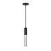 Pendant Nuvo 62-6001 Lacey - 2 Inch LED Mini Pendant - RGB/TW - Starfish Enabled - Matte Black with K9 Bubble Crystal Nuvo