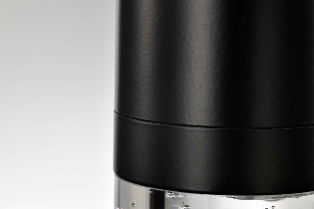 Pendant Nuvo 62-6001 Lacey - 2 Inch LED Mini Pendant - RGB/TW - Starfish Enabled - Matte Black with K9 Bubble Crystal Nuvo