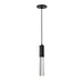 Pendant Nuvo 62-6001 Lacey - 2 Inch LED Mini Pendant - RGB/TW - Starfish Enabled - Matte Black with K9 Bubble Crystal Nuvo