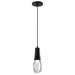 Pendant Nuvo 62-6002 Lacey - 4 Inch LED Pendant - RGB/TW - Starfish Enabled - Matte Black with K9 Bubble Crystal Nuvo