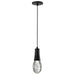 Pendant Nuvo 62-6002 Lacey - 4 Inch LED Pendant - RGB/TW - Starfish Enabled - Matte Black with K9 Bubble Crystal Nuvo
