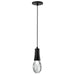 Pendant Nuvo 62-6002 Lacey - 4 Inch LED Pendant - RGB/TW - Starfish Enabled - Matte Black with K9 Bubble Crystal Nuvo