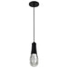 Pendant Nuvo 62-6002 Lacey - 4 Inch LED Pendant - RGB/TW - Starfish Enabled - Matte Black with K9 Bubble Crystal Nuvo