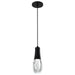 Pendant Nuvo 62-6002 Lacey - 4 Inch LED Pendant - RGB/TW - Starfish Enabled - Matte Black with K9 Bubble Crystal Nuvo