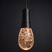 Pendant Nuvo 62-6002 Lacey - 4 Inch LED Pendant - RGB/TW - Starfish Enabled - Matte Black with K9 Bubble Crystal Nuvo