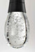 Pendant Nuvo 62-6002 Lacey - 4 Inch LED Pendant - RGB/TW - Starfish Enabled - Matte Black with K9 Bubble Crystal Nuvo