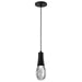Pendant Nuvo 62-6002 Lacey - 4 Inch LED Pendant - RGB/TW - Starfish Enabled - Matte Black with K9 Bubble Crystal Nuvo