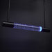 Island Pendant Nuvo 62-6003 Lacey - 23 Inch LED Island Pendant - RGB/TW - Starfish Enabled - Matte Black with K9 Bubble Crystal Nuvo