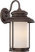Wall Lantern Nuvo 62-632 Bethany - LED Outdoor Large Wall with Satin White Glass - Forest Bronze Finish Nuvo
