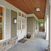 Flush Mount Nuvo 62-653 Willis - LED Outdoor Flush Fixture with Antique White Glass - Textured Black Finish Nuvo