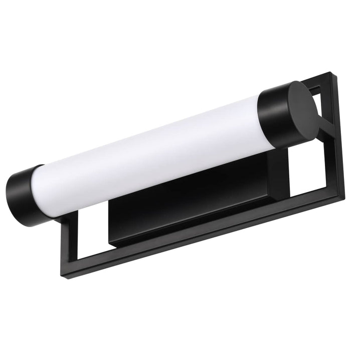 Vanity Nuvo 62-666 Canal LED Small Vanity - Matte Black Finish - White Acrylic Lens Nuvo